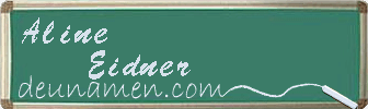 Aline Eidner Visitenkarte